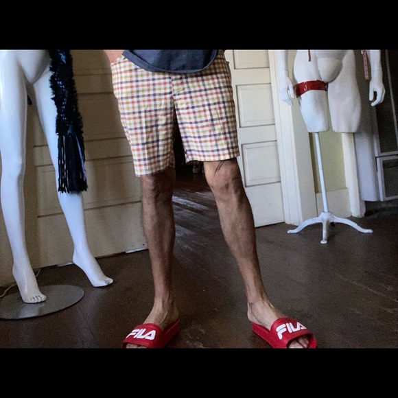 Vintage gingham shorts - Picture 1 of 6